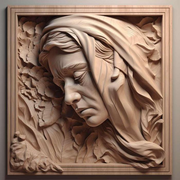 نموذج ثلاثي الأبعاد لآلة CNC 3D Art 